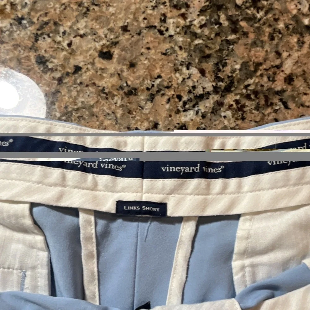 Vineyard Vines Links Short Men's Golf‎ Chino Shorts Blue Size 40 Stretch